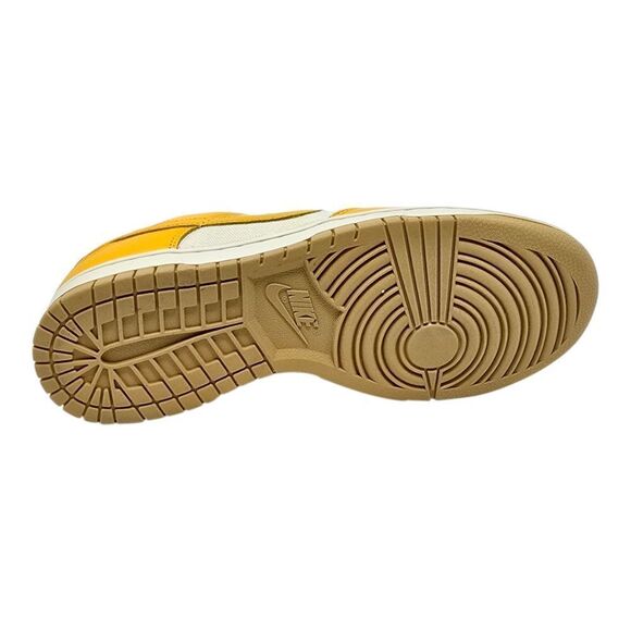 Nike Dunk Low Retro Premium Men's Size 10 Gold Leather Athletic Shoes HF4867 739 - Picture 9 of 9